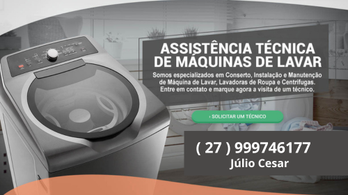 Técnico em máquina de lavar em Jardim do Vale vila velha Es (27)999746177.