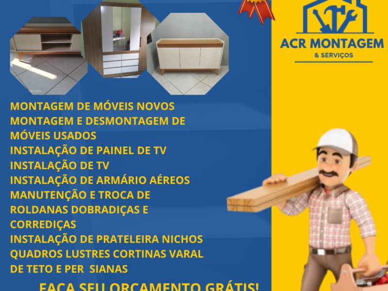 Montador de móveis são Gonçalo - Maricá - Niterói - Itaboraí - centro do rio