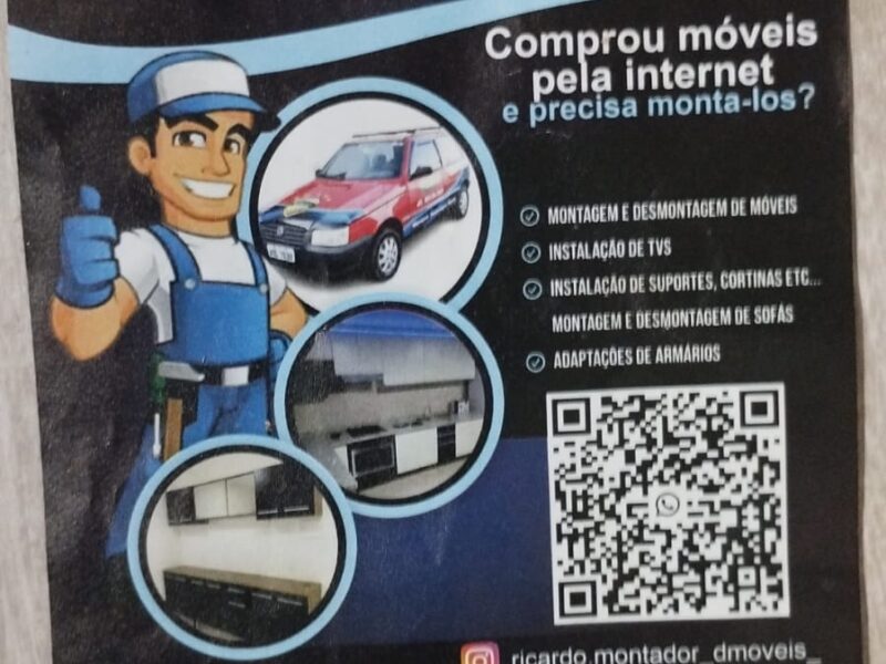 Montador de móveis bairro sítio cercado Curitiba