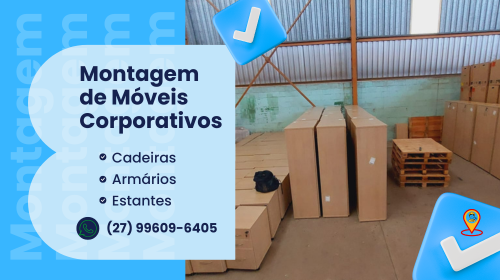 Montador de móveis Corporativos em Vila Guaranhuns vila velha Es (27) 99609-6405.