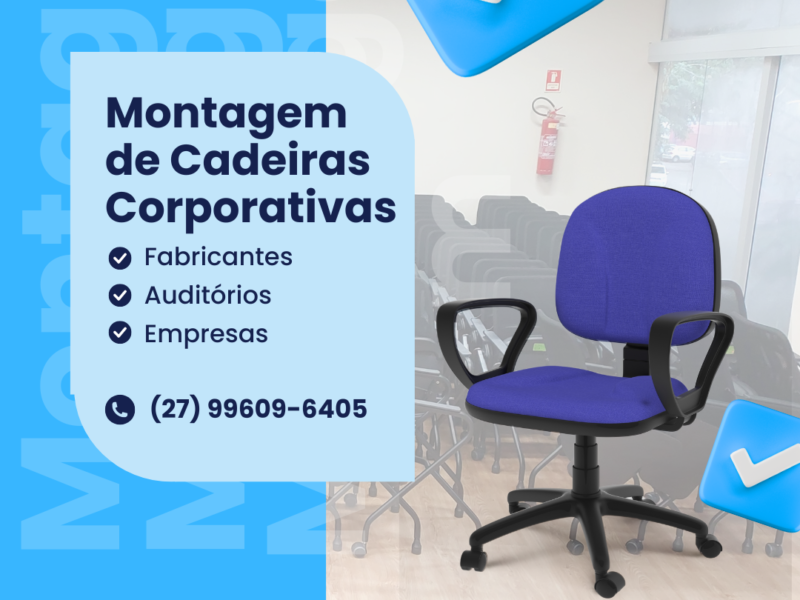 Montagem de móveis Corporativos em Alecrim vila velha Es (27) 99609-6405.